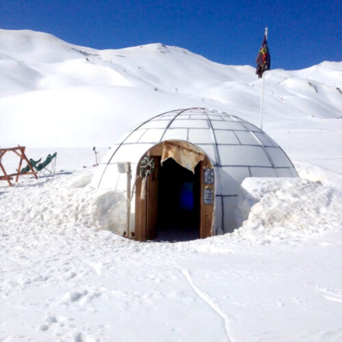 Iglú realizado por Sardaplast